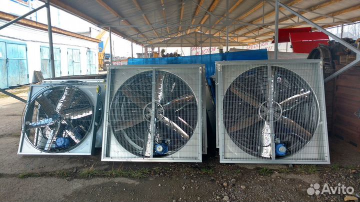 Разгонный вентилятор для фермы крс