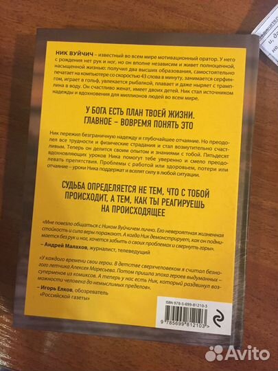 Безганичность Книга Ника Вуйчича