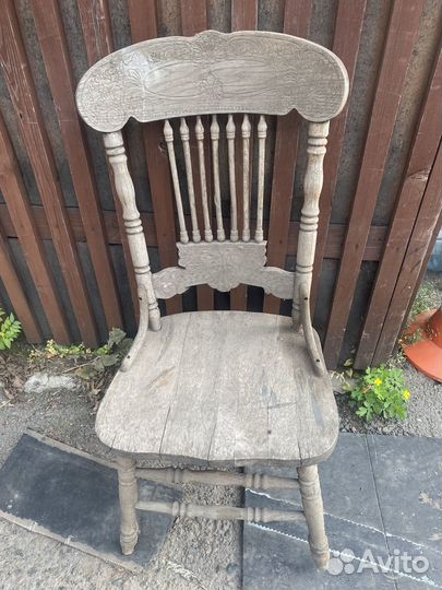 Винтажный стул деревянный ценителю в коллекцию