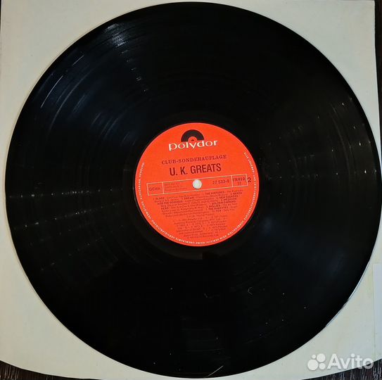 U.K.Greats LP, Compilation, Germany