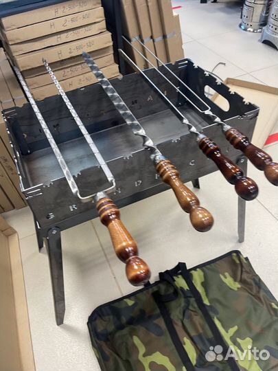 Мангал походный складной с сумкой