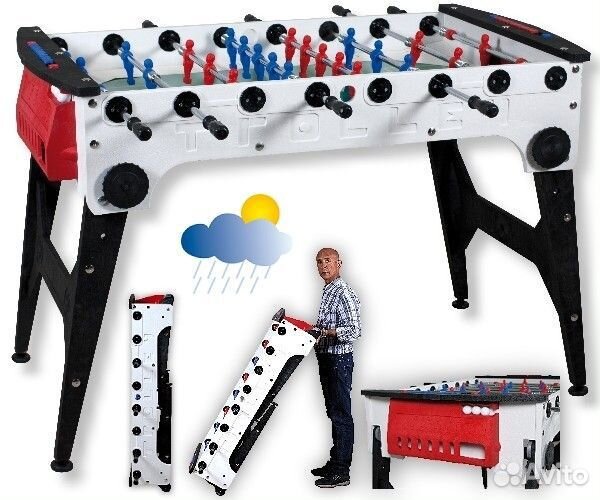 Настольный футбол Storm Trolley Family Outdoor