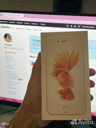 Телефон iPhone 6s 32gb идеал