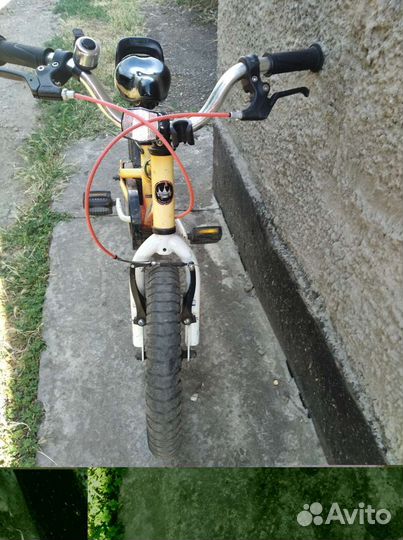 Детский велосипед с алюминиевой рамой