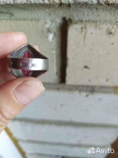 Серебряное кольцо СССР винтаж