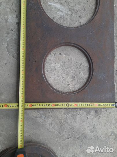 Плита чугунная на печь СССР