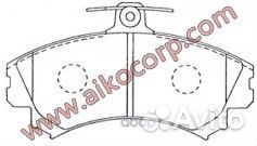 Колодки передние mitsubishi Carisma, Colt, volv