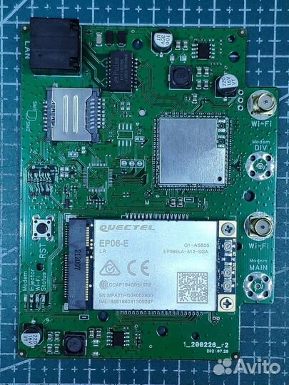 Модем Quectel EC25-EUX мини pci-e LTE Cat4 модуль