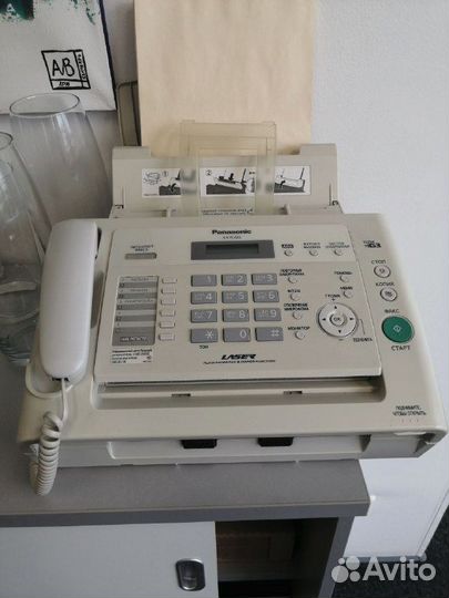 Panasonic kx-fl423 + новый картридж