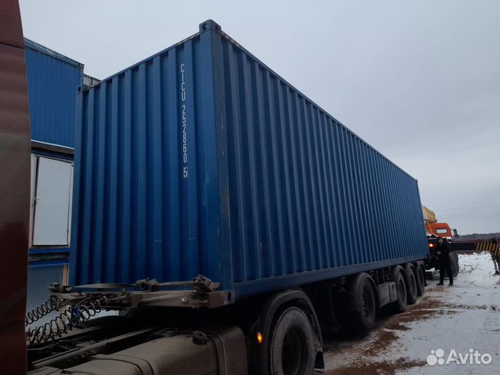 Морской контейнер 40 футов новый