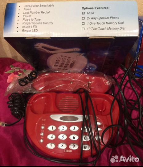 Телефон Texet,Telco PH-118M