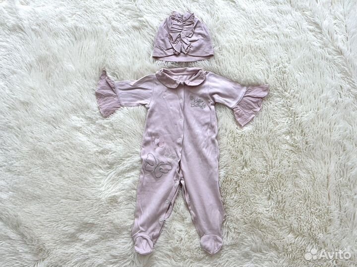 Детские вещи пакетом на девочку 68-74