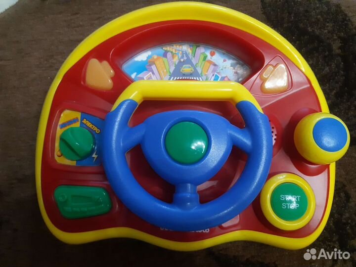 Игрушка с рулем музыкальная