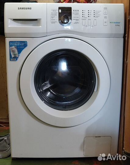Стиральная машина samsung eco bubble 6кг