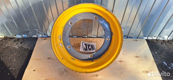 Фланец для ремонта переднего диска JCB сталь 12мм