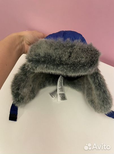 Шапка и варежки mothercare