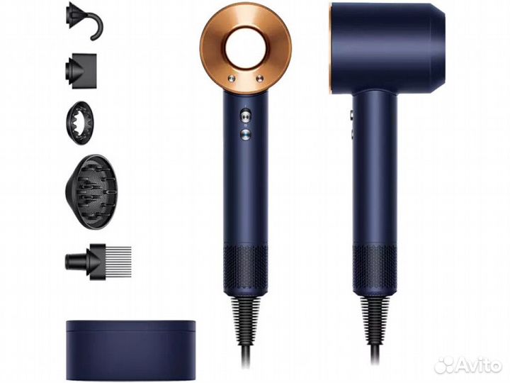 Фен Dyson Supersonic HD08 Prussian Blue. Оригинал