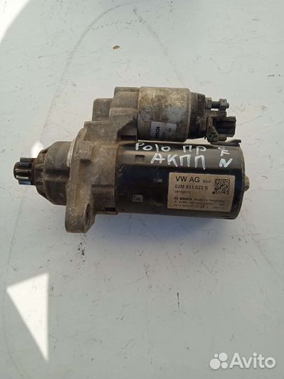 Стартер Volkswagen Polo sedan 1,6 АКПП