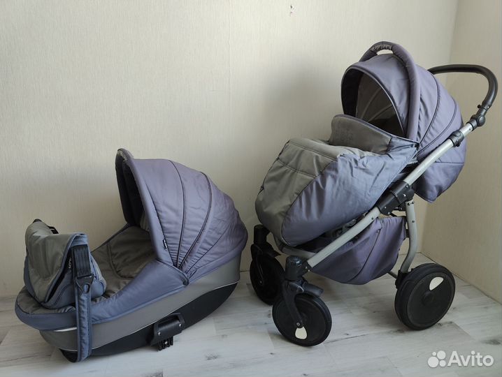 Коляска Rudis Sibis Leather (2 в 1)