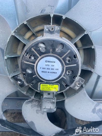 Мотор вентилятора охлаждения Renault Latitude L70A