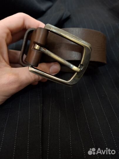 Мужской ремень кожа