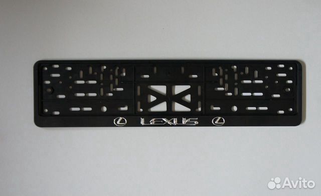 Рамка номера Lexus