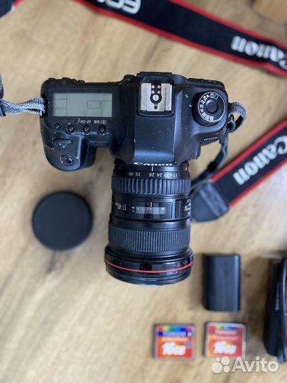 Зеркальный фотоаппарат canon 5d mark