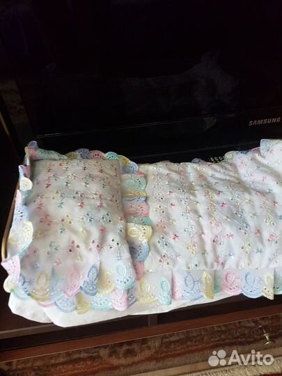 Немецкая кровать из 70-х годов и новая постелька