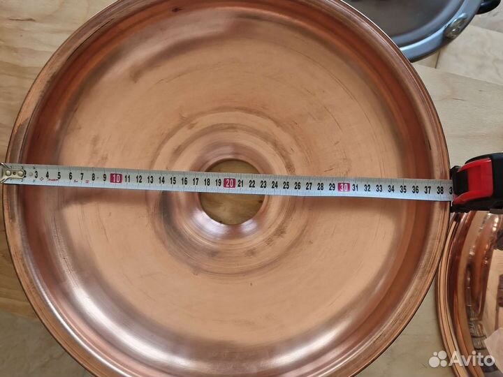 Крышка медная для куба 37 литров