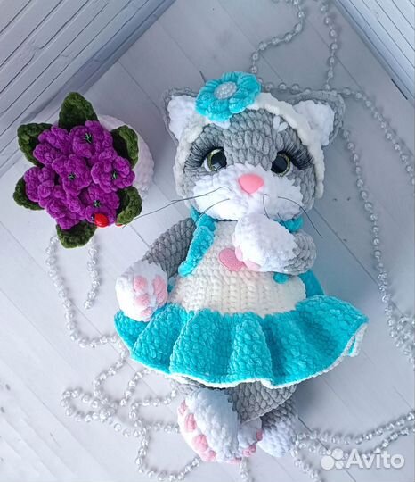 Вязаные игрушки ручной работы