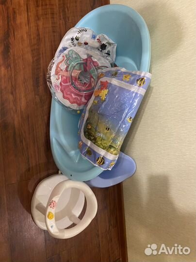 Стул для купания, ванночка, круг, коврики, горшок