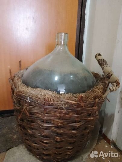 Бутыль стеклянный 30 литров