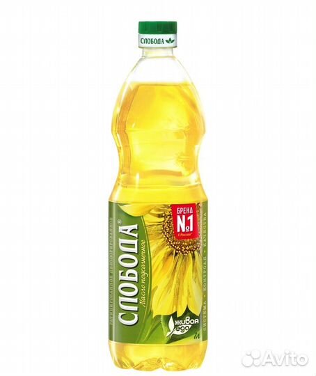 Масло подсолнечное 1л