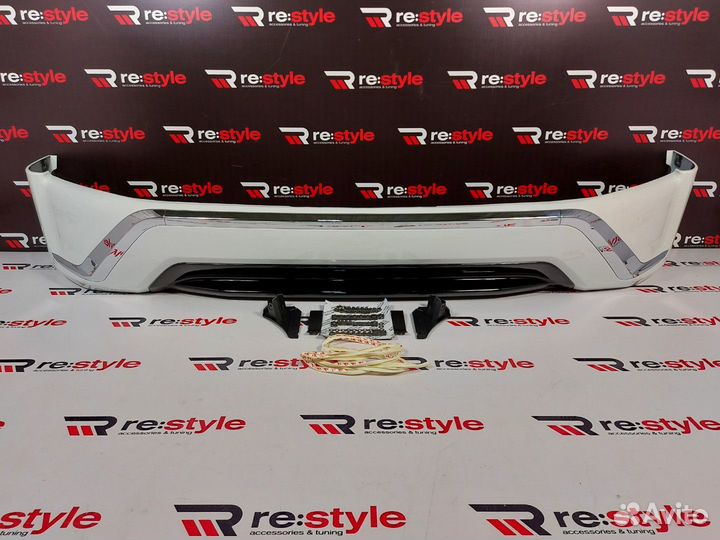 Передняя губа Toyota Land Cruiser 200 R2383