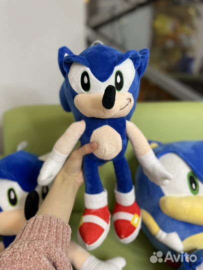 Соник мягкая игрушка