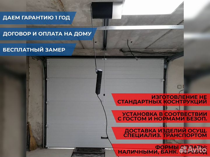 Секционные ворота Роллеты Автоматика