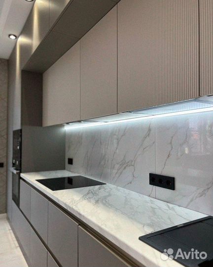 Кухонный гарнитур на заказ кухня прямая