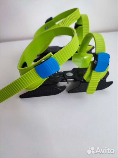 Коньки раздвижные на обувь двухполозные