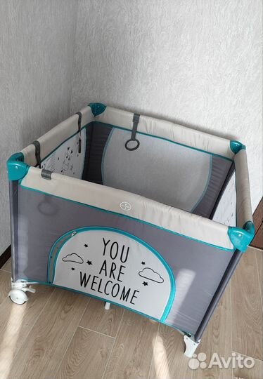 Манеж детский игровой складной