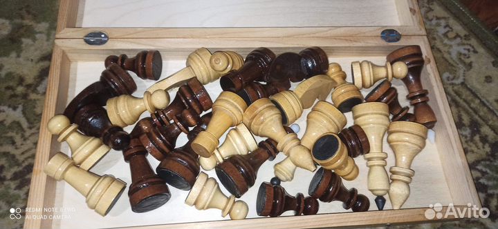 Шахматы,СССР,дерево по госту