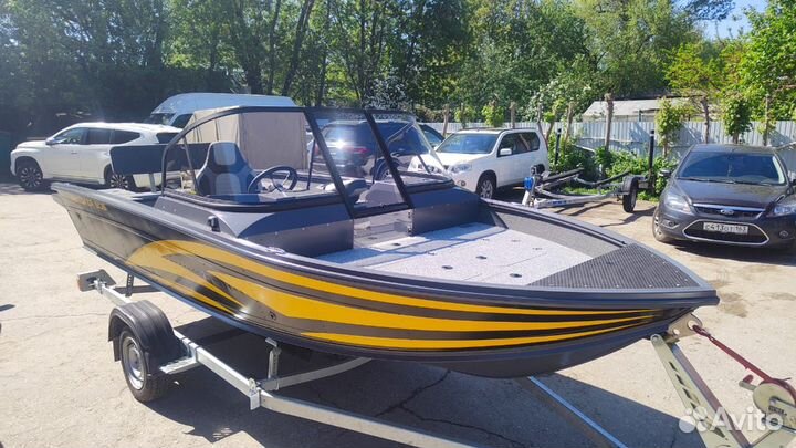 Новая Моторная Лодка Shtoker 505F