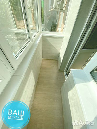 Остекление балконов и лоджий под ключ