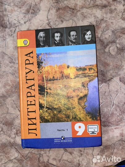 Учебник литература 9 класс