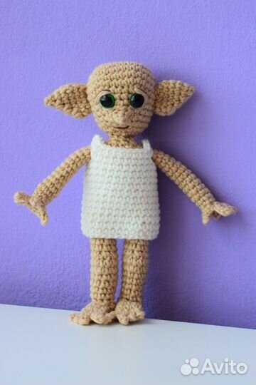 Вязаный Добби из Гарри Поттера