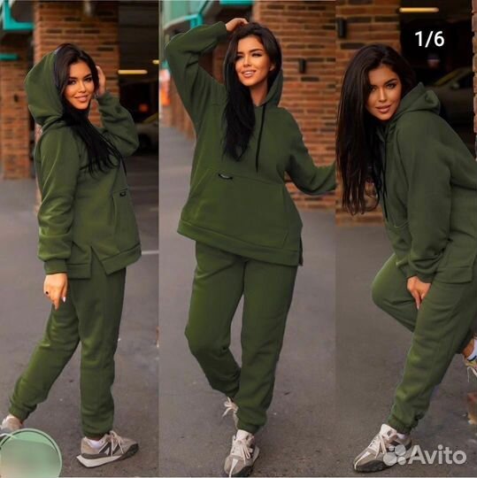 Спортивный костюм женский теплый