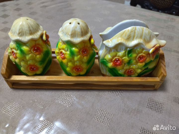 Приборы для специй и салфеток