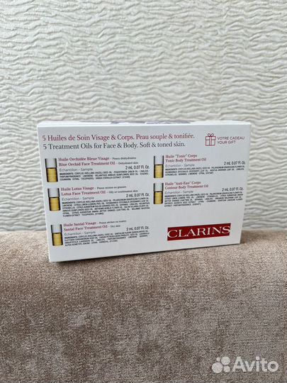 Набор масел Clarins Aroma Escape новый оригинал