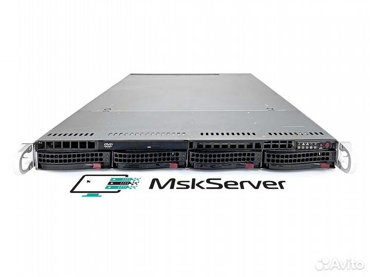 Сервер Supermicro 6017R-WRF 2x E5-2667v2 128Gb