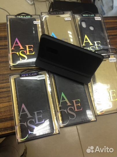 Чехол-книжка Redmi 6 pro/5plus/Mi Mix2/Pocophone F