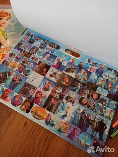 Новая раскраска Эльза Холодное сердце